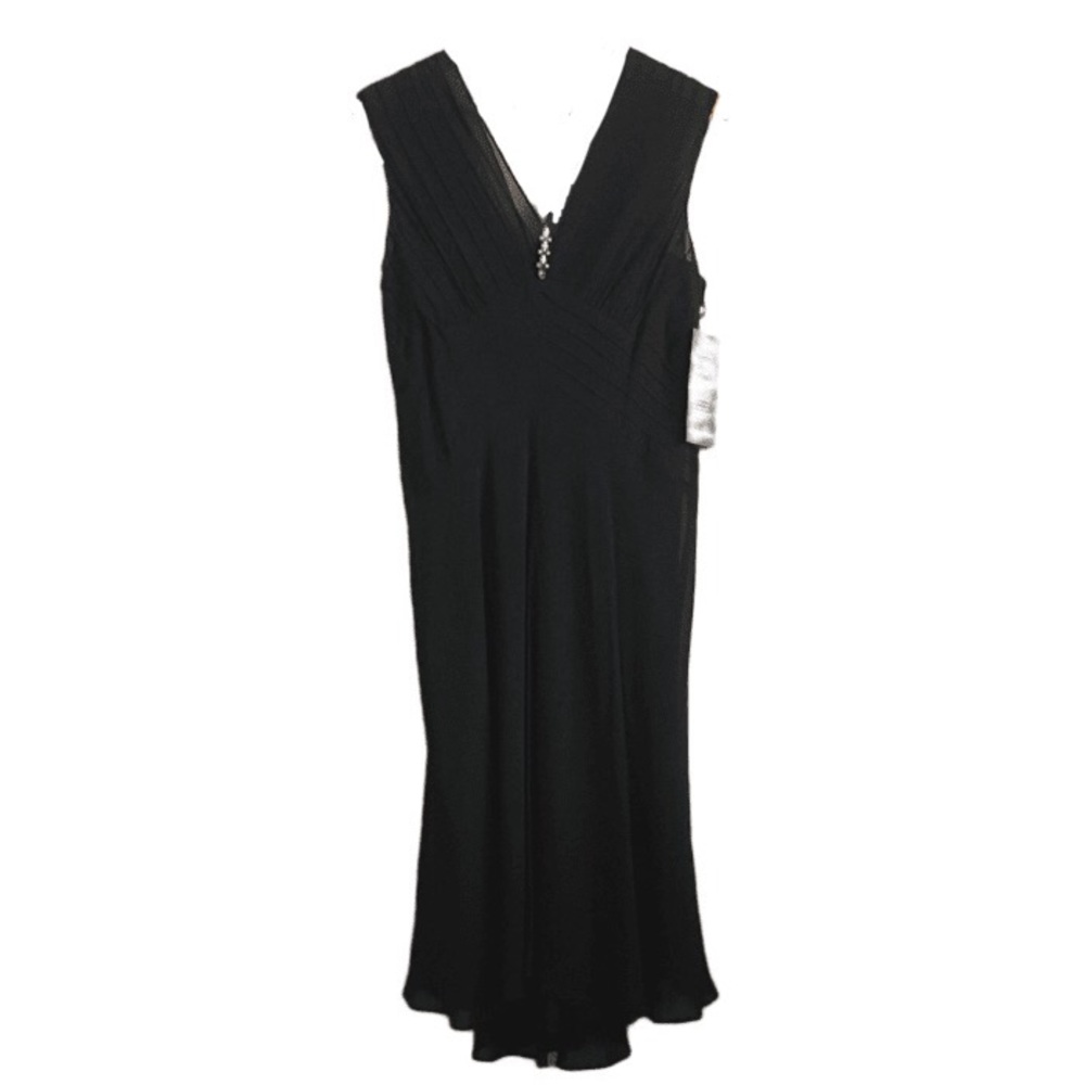 NWT JONES NEW YORK BLACK COCKTAIL DRESS size 8